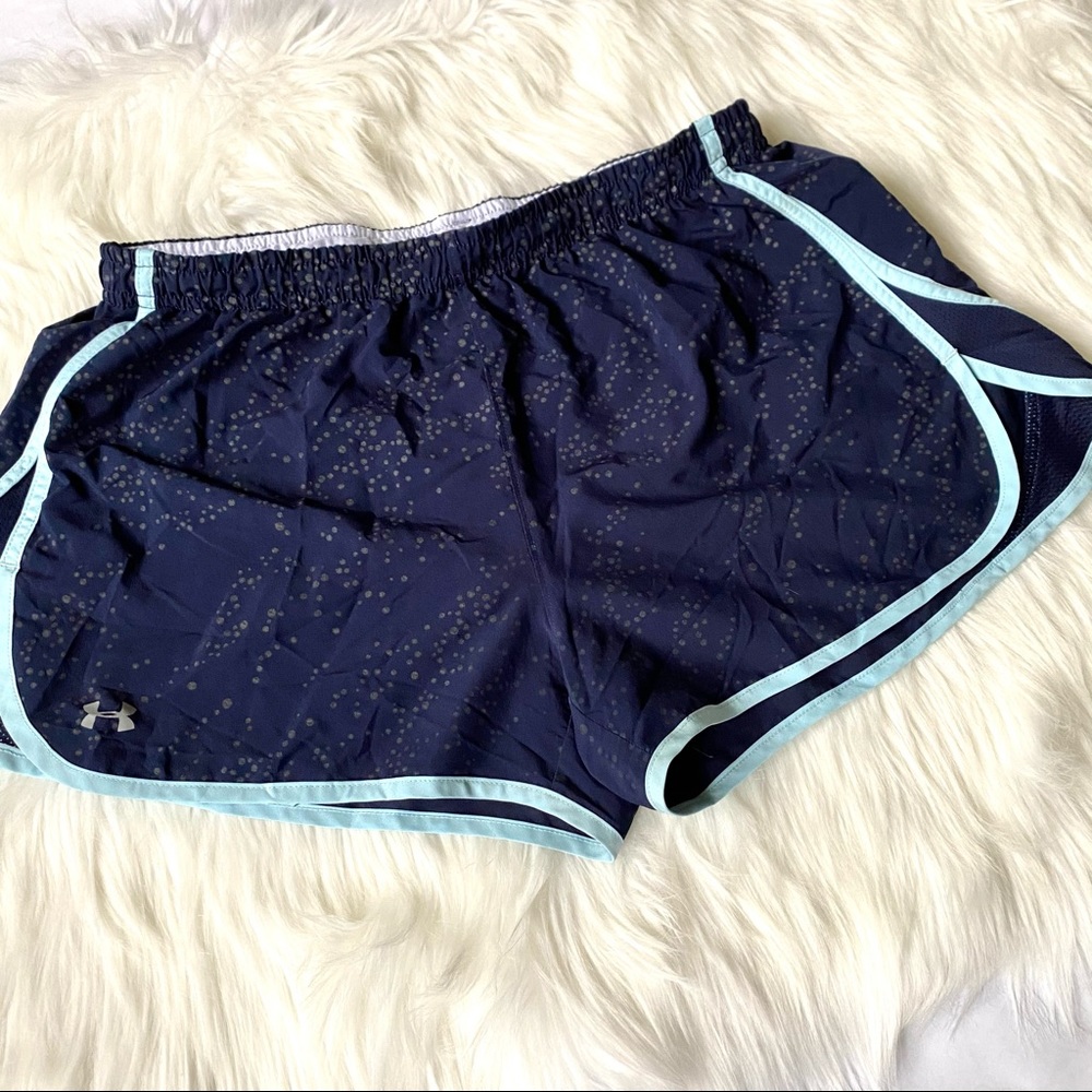 Under Armour Navy Blue Athletic Shorts
